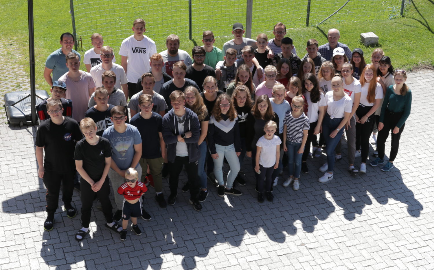 Gruppenfoto der Teens in Osterreich 2019 | CBG Fulda Kohlhaus
